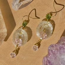 Load image into Gallery viewer, Beaded Lily Earrings
