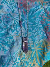 Load image into Gallery viewer, Sterling Silver Amethyst Necklace
