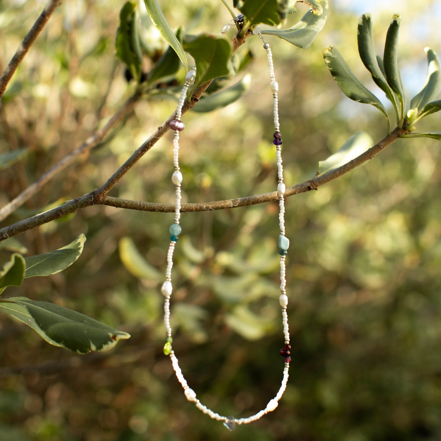 Inspired Gemstone Necklace