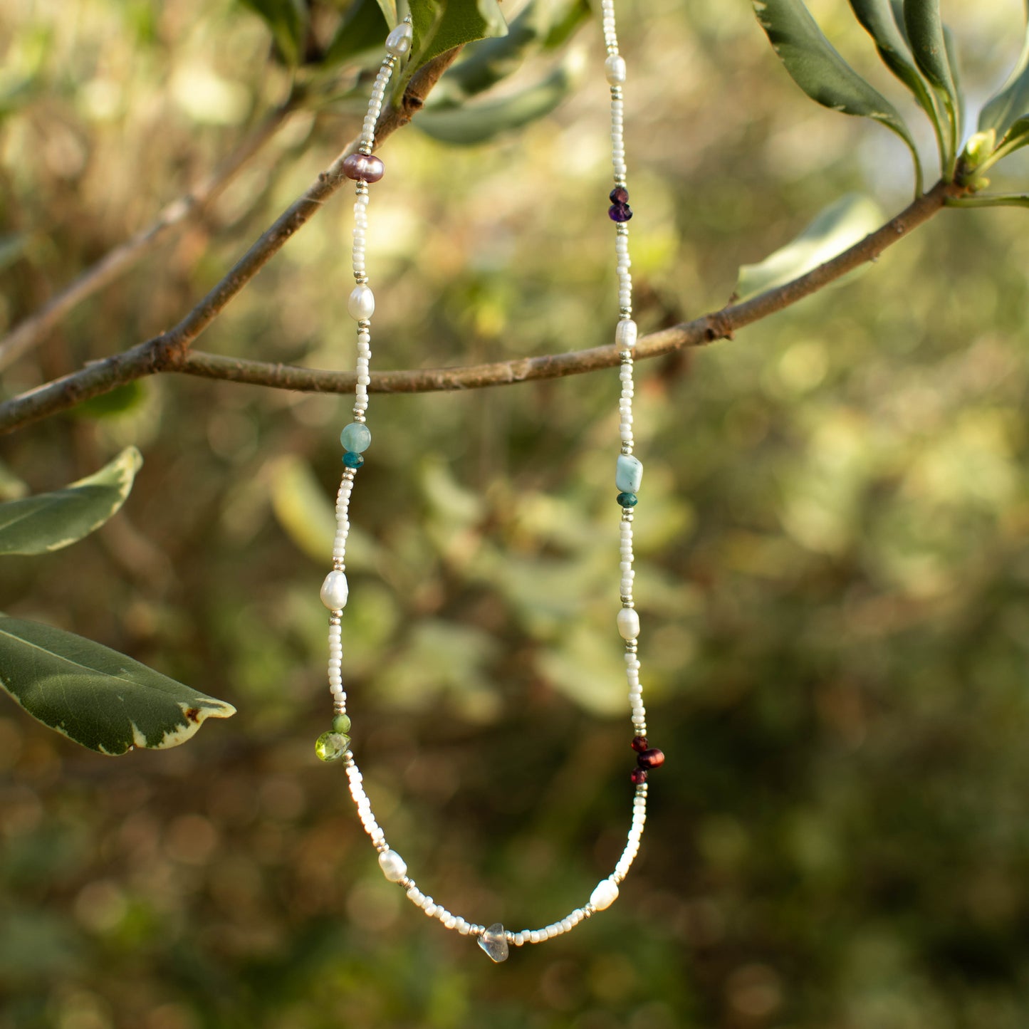 Inspired Gemstone Necklace