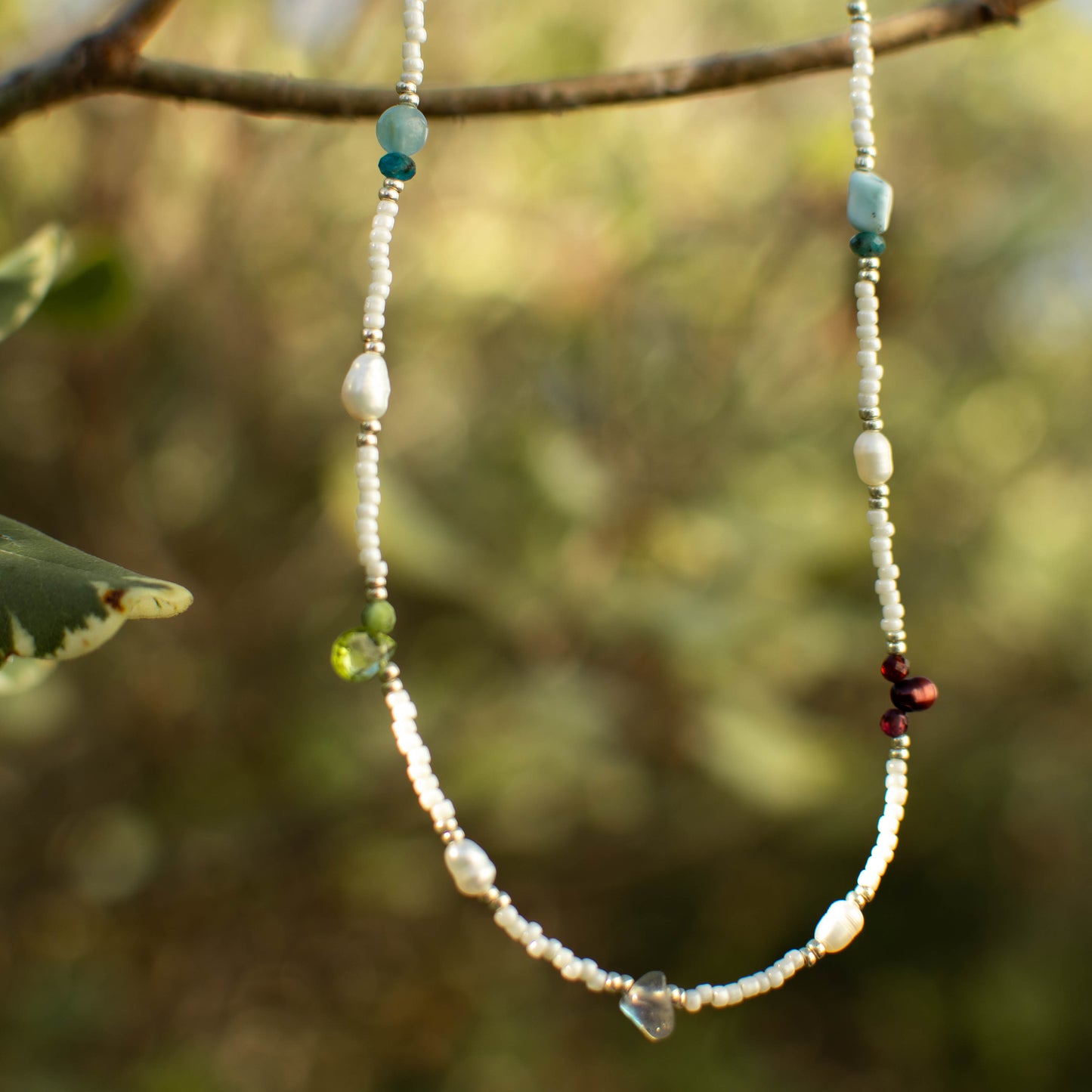 Inspired Gemstone Necklace