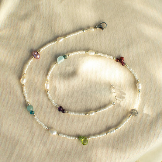 Inspired Gemstone Necklace